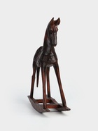 Сувенир интерьерный «Лошадка-качалка», 42×12×43 см, дерево, коричневый - Фото 3