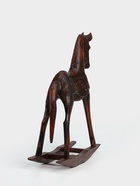 Сувенир интерьерный «Лошадка-качалка», 42×12×43 см, дерево, коричневый - Фото 5