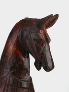 Сувенир интерьерный «Лошадка-качалка», 42×12×43 см, дерево, коричневый - Фото 6