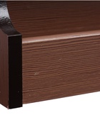 УЦЕНКА Органайзер 5 секций, 1 выдвижной ящик, серия Ясень шимо темный с кантом темным, 14×21 см - Фото 4