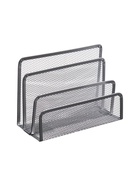 УЦЕНКА Подставка для бумаг сетка металл серая - Фото 1