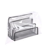 УЦЕНКА Подставка для бумаг сетка металл серая - Фото 10