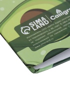 УЦЕНКА тетрадь на кольцах A5 120л кл Авокадо обл 7БЦ без вырубки под кольца, офсет - Фото 6