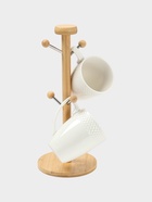 УЦЕНКА Набор кружек на деревянной подставке 2 шт. Bella Tenero, кружка 300 мл - Фото 1