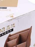 УЦЕНКА Органайзер 5 секций, 1 выдвижной ящик, серия Ясень шимо МИКС, 20×16.5×15.5 см - Фото 9