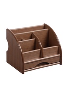 УЦЕНКА Органайзер 5 секций, 1 выдвижной ящик, серия Ясень шимо МИКС, 20×16.5×15.5 см - Фото 10