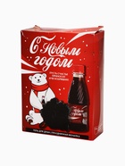 УЦЕНКА Набор "С Новым годом!", гель для душа, 250 мл, аромат газировки и мочалка - Фото 2