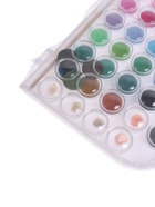 УЦЕНКА Краски акварельные 48 цв, круглые кюветы 23 мм, с кистью, пластиковый пенал, TOP CALLIGRATA 1 - Фото 5