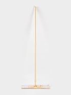 Швабра «Пастель», плоская, окрашенный телескопический черенок, микрофибра, 43×14×124 см - Фото 1