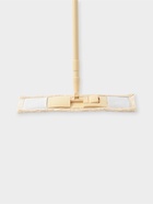 Швабра «Пастель», плоская, окрашенный телескопический черенок, микрофибра, 43×14×124 см - Фото 5