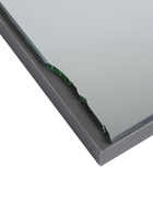 УЦЕНКА Обувница Родная 5 ящиков с зеркалом, 600х230х1780, Темно-серый - Фото 3