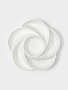 Менажница глубокая, 6 секций, d=28 см, пластик, белая - Фото 4