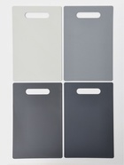 Набор разделочных досок, на подставке, 4 шт., 28.5×18.7×0.3 см, пластик, серый - Фото 3