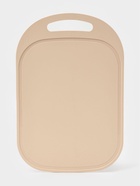 Доска разделочная, 36×24×0.3 см, пластик, бежевая - Фото 1