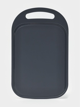 Доска разделочная, 32×20×0.3 см, пластик, графитовая