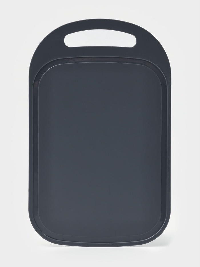 Доска разделочная, 32×20×0.3 см, пластик, графитовая - Фото 1