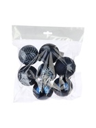 УЦЕНКА Набор шаров пластик d-6 см, 7 шт "Воздушные перья" синий - Фото 6