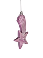 УЦЕНКА Набор украшений пластик 18 шт "Вечер чуда" серебро сиреневый - Фото 5