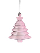 УЦЕНКА Набор украшений пластик 18 шт "Вечер чуда" серебро сиреневый - Фото 6