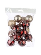 УЦЕНКА Набор шаров пластик d-6 см, 15 шт "Эйвери" микс - Фото 8