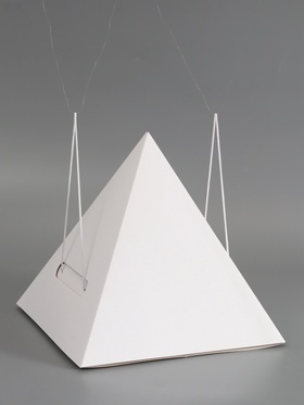 Коробка пирамида на 4 яруса для кейтеринга, закусок и фуршета 30×30×35 см