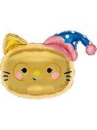 Воздушный шар фольгированный 29" «Котёнок в колпачке» 10993579