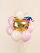 Воздушный шар фольгированный 29" «Котёнок в колпачке» 10993579