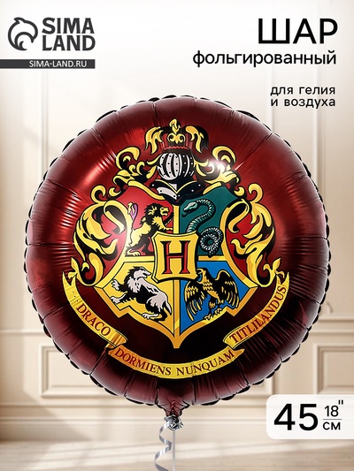 Воздушный шар фольгированный 18" «Волшебная школа»