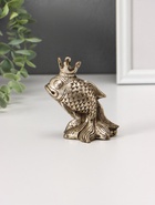 Сувенир «Золотая рыбка», 10×8×6 см, металл  (артикул 11001035)  большой выбор товаров оптом и в розницу по низким ценам с доставкой