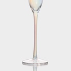 УЦЕНКА Набор бокалов для шампанского "Иллюзия" 180 мл 5,5х27,5 см, 6 шт, цвет перламутр - Фото 3