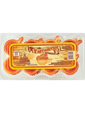 Тарталетки десертные 16 шт 125 г