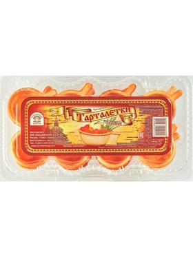 Тарталетки для икры 16 шт 125 г