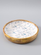 УЦЕНКА Блюдо «Синие птицы», 25×25×4.5 см, дерево манго - Фото 2