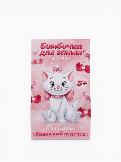 Бомбочка для ванны детская в коробке, 40 г, «Кошечка»