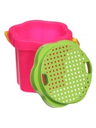 Песочный набор №101 ведро-цветок 0.3 л, сито, грабли, совок, МИКС - Фото 4