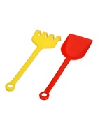 Песочный набор №101 ведро-цветок 0.3 л, сито, грабли, совок, МИКС - Фото 5