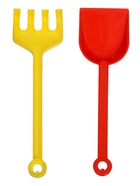 Песочный набор №101 ведро-цветок 0.3 л, сито, грабли, совок, МИКС - Фото 6