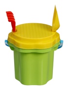 Песочный набор №101 ведро-цветок 0.3 л, сито, грабли, совок, МИКС - Фото 7