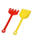 Песочный набор №101 ведро-цветок 0.3 л, сито, грабли, совок, МИКС - Фото 9