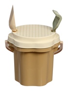 Песочный набор № 174 «Зефир», ведро-цветок 0.3 л, сито, грабли, совок, 2 формочки, МИКС - Фото 2