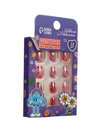 УЦЕНКА Детские накладные ногти "Love Red", 12 шт - Фото 2