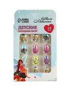 УЦЕНКА Детские накладные ногти "Милое приключение", 12 шт - Фото 3