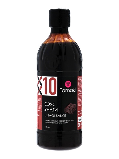 Соус унаги Tamaki, для суши, роллов и блюд из угря, 0.47 л