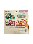 УЦЕНКА Макси - пазлы тактильные, 3 пазла - Фото 10