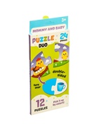 УЦЕНКА Пазлы двухсторонние, 12 пазлов - Фото 9