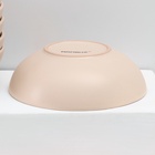 УЦЕНКА Сервиз столовый 18 шт "Пастель" 6 тар 19 см, 6 тар 27 см, 6 суповых 18х5 см, цвет крем-брюле - Фото 7