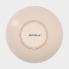 УЦЕНКА Сервиз столовый 18 шт "Пастель" 6 тар 19 см, 6 тар 27 см, 6 суповых 18х5 см, цвет крем-брюле - Фото 8