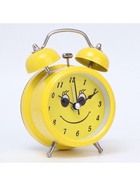 УЦЕНКА Часы - будильник настольные «Смайл», 12.5×8 см, d=6 см - Фото 2