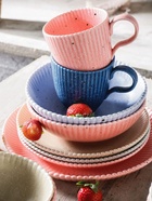 УЦЕНКА Набор тарелок 2 шт "Коралл" 20,8х20,8х2,3 см, цвет голубой - Фото 9