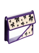 Папка для тетрадей А5 «Бантики», клапан на липучке, 1 отделение, 230×190×50 мм - Фото 3